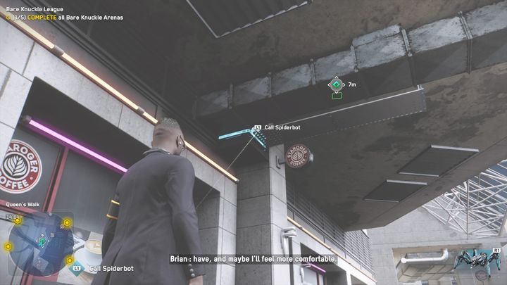 Punkty technologii znajdują się na dachu budynku - wystarczy, że podlecisz tam na dronie - Watch Dogs Legion: Punkty technologii - mapa Southwark, lokacje - Watch Dogs Legion - poradnik do gry