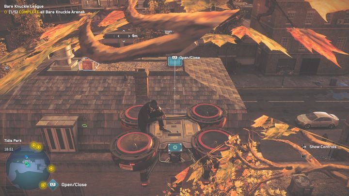 Punkty technologii znajdują się na dachu budynku, obok silosów - Watch Dogs Legion: Punkty technologii - mapa Southwark, lokacje - Watch Dogs Legion - poradnik do gry