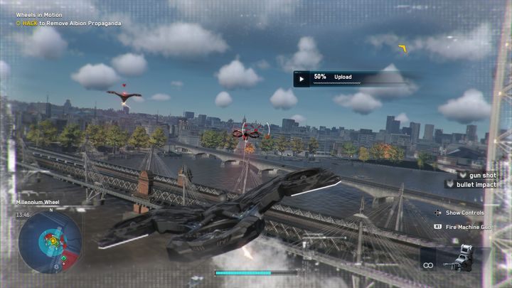 Hakowanie trochę potrwa, dlatego będziesz musiał walczyć z dronami przeciwnika do tego czasu - Watch Dogs Legion: Koła w ruch - solucja, opis przejścia - Watch Dogs Legion - poradnik do gry