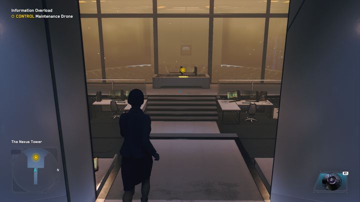 Gdy udasz się do windy, wejdź z nią w interakcję - Watch Dogs Legion: Przeładowanie informacją - solucja, opis przejścia - Watch Dogs Legion - poradnik do gry