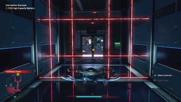 2 etap jest równie prosty, wystarczy, że przelecisz w momencie, gdy stworzy się duża luka - Watch Dogs Legion: Przeładowanie informacją - solucja, opis przejścia - Watch Dogs Legion - poradnik do gry