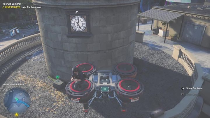 Znajduje się na dachu budynku - Watch Dogs Legion: Punkty technologii - mapa Camden - Watch Dogs Legion - poradnik do gry