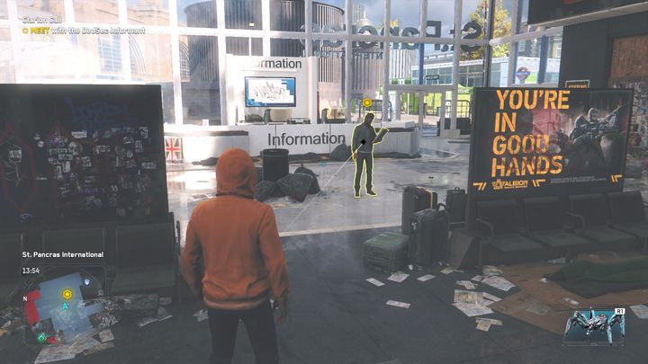 Po rozmowie z nim, będziesz musiał udać się na okoliczny stadion - Watch Dogs Legion: Larum - solucja, opis przejścia - Watch Dogs Legion - poradnik do gry