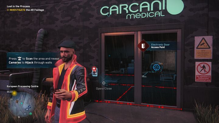 Pobierz pliki z urządzenia, które znajduje się blisko osoby, z którą kontaktowałeś się na początku misji - Watch Dogs Legion: Zgubiono, znaleziono - solucja, opis przejścia - Watch Dogs Legion - poradnik do gry