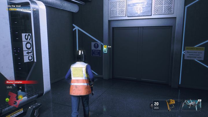 Udaj się do punktu docelowego, którym jest winda - Watch Dogs Legion: Skok w pustkę - solucja, opis przejścia - Watch Dogs Legion - poradnik do gry