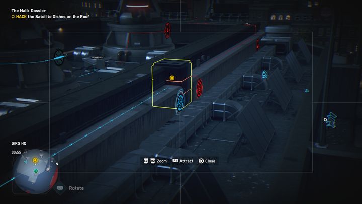 Znajdź skrzynię na dachu i spróbuj ją zhakować - Watch Dogs Legion: Dossier Malika - solucja, opis przejścia - Watch Dogs Legion - poradnik do gry