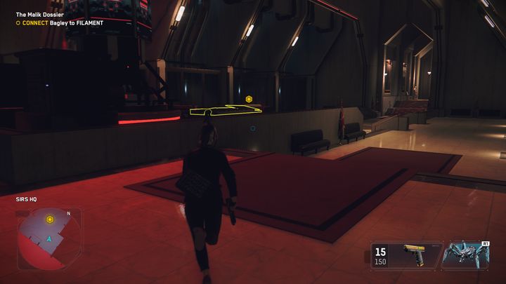 Gdy pobieranie danych się skończy, podłącz Bagleya do FILAMENT - Watch Dogs Legion: Dossier Malika - solucja, opis przejścia - Watch Dogs Legion - poradnik do gry