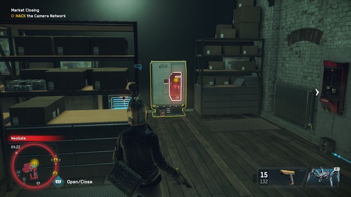 Możesz pokonać wrogów i wejść sam na górę, lub zrobić to po cichu za pomocą pająkobota - Watch Dogs Legion: Zamknięcie rynku - solucja, opis przejścia - Watch Dogs Legion - poradnik do gry