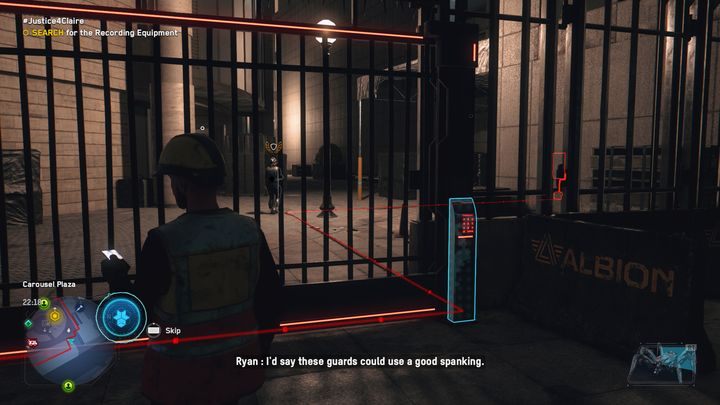 Warto skorzystać z uniformu budowlanego, aby zmniejszyć swoją wykrywalność - Watch Dogs Legion: #SprawiedliwośćDlaClaire - solucja, opis przejścia - Watch Dogs Legion - poradnik do gry