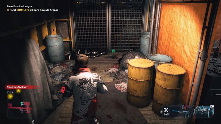Punkt technologii znajduje się w miejscu zastrzeżonym, możesz skorzystać z uniformu Albionu albo budowlańca - Watch Dogs Legion: Punkty technologii - mapa Nine Elms - Watch Dogs Legion - poradnik do gry