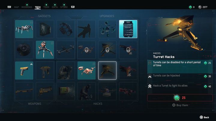 W Watch Dogs Legion znaleźć można wiele fajnych gadżetów oraz broni, niestety niektóre z nich są mało praktyczne, przez co użyjesz ich tylko kilka razy, natomiast inne są na tyle dobre, że gracz mógłby spokojnie wykupić tylko je i ukończyć grę bez większych problemów - Watch Dogs Legion: Rozwój postaci - Watch Dogs Legion - poradnik do gry
