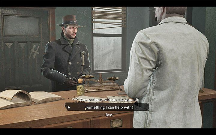 Okazje do odblokowywania pobocznych śledztw pojawiają się przede wszystkim w trakcie spotkań z postaciami niezależnymi - Porady na start The Sinking City - The Sinking City - poradnik do gry