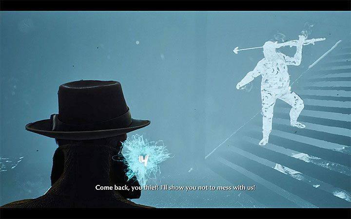 Możesz już zlokalizować niebieską chmurę żeby przystąpić do retrokognicji - Quid Pro Quo | Solucja The Sinking City - The Sinking City - poradnik do gry