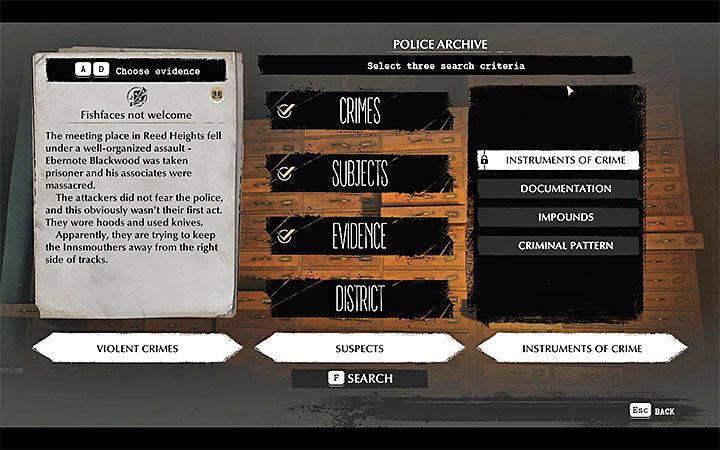 W celu kontynuowania śledztwa musisz natrafić na ślady wcześniejszej działalności KKK - Na łeb, na szyję (Nosedive) | Solucja The Sinking City - The Sinking City - poradnik do gry