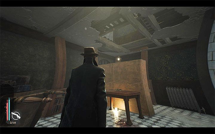 Możesz zająć się zbadaniem nowych pomieszczeń - Na łeb, na szyję (Nosedive) | Solucja The Sinking City - The Sinking City - poradnik do gry
