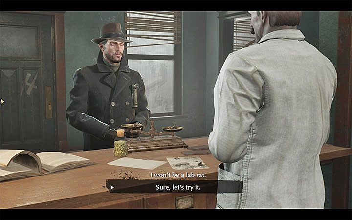 W trakcie rozmowy z lekarzem w recepcji możesz zgodzić się na wzięcie udziału w terapii - Lista trofeów w The Sinking City - The Sinking City - poradnik do gry
