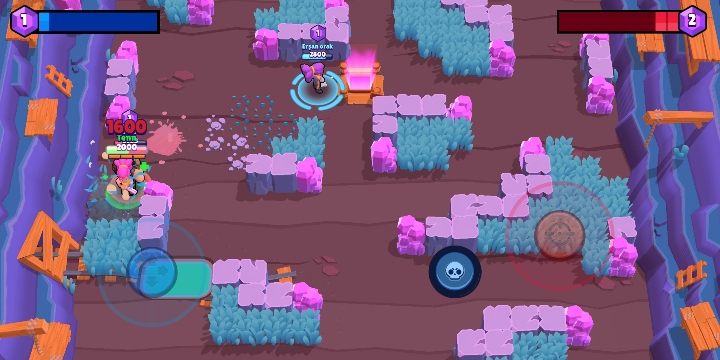 Możesz wykorzystywać tę zdolność do różnych taktyk: od ataków z zaskoczenia po chowanie się w celu regeneracji zdrowia - Porady na start do gry Brawl Stars - Brawl Stars - poradnik do gry
