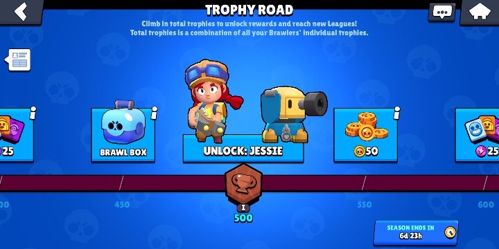 Postać Jessie odblokujesz, zdobywając 500 pucharów - Jessie | Postacie w Brawl Stars - Brawl Stars - poradnik do gry