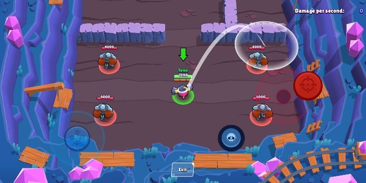 Tick podczas ataku wyrzuca trzy miny, zdolne do przelecenia ponad murami - Tick | Postacie w Brawl Stars - Brawl Stars - poradnik do gry