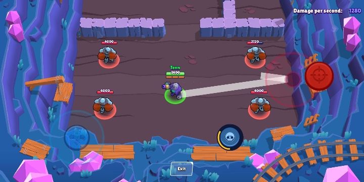 Głównym atakiem Rico jest seria pocisków o niskim rozrzucie, które mogą odbijać się od murów - Rico | Postacie w Brawl Stars - Brawl Stars - poradnik do gry