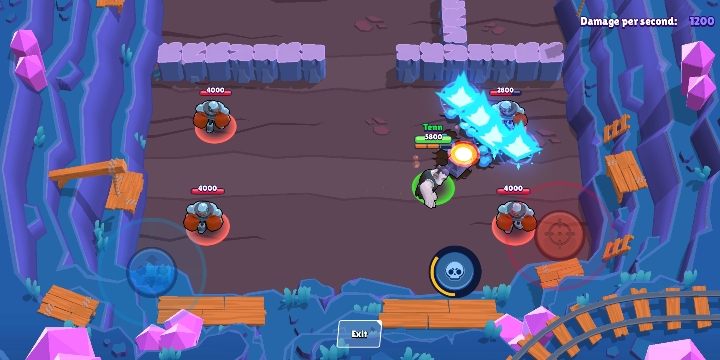 Frank uderza w ziemię swoim młotem, tworząc falę uderzeniową, która może zaatakować wielu przeciwników na raz - Frank | Postacie w Brawl Stars - Brawl Stars - poradnik do gry