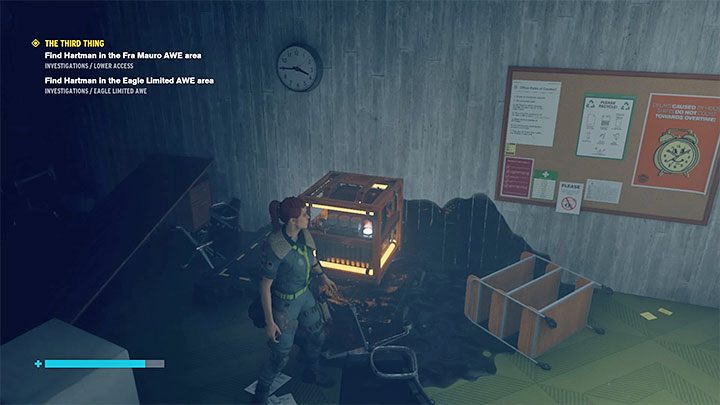 Po rozprawieniu się z przeciwnikami ponownie złap jedną z zapalonych lamp z użyciem telekinezy - Control AWE: Trzecia osoba (Fra Mauro) solucja, opis przejścia - Control - poradnik do gry