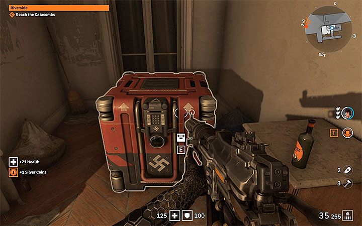 Przykładową czerwoną skrzynię pokazuje dołączony obrazek - Jak otworzyć czerwoną skrzynię w Wolfenstein Youngblood? - Wolfenstein: Youngblood - poradnik do gry