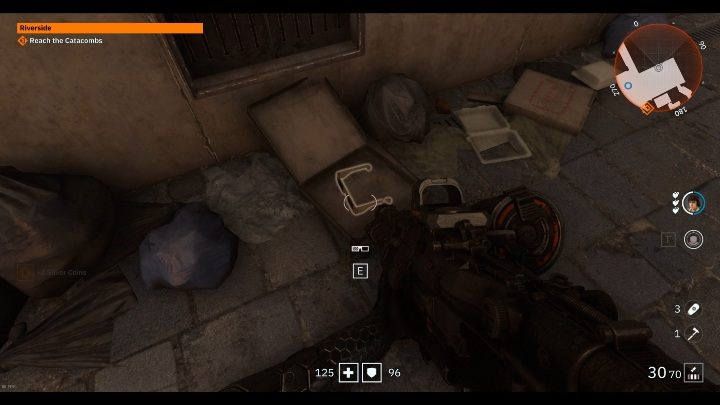 Pierwsze okulary 3D znajdziesz na podłodze, po lewej stronie, zaraz po wejściu do lokacji rozpoczynającej drugą misję - Riverside | Sekrety w Wolfenstein Youngblood - Wolfenstein: Youngblood - poradnik do gry