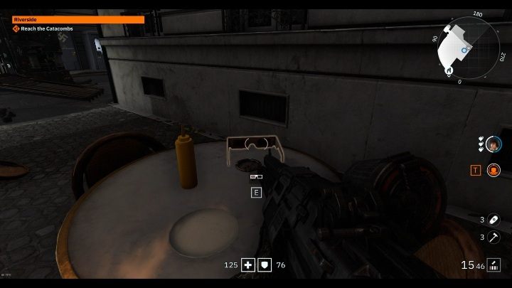 Koło wejścia do metra znajduje się mała restauracja - Riverside | Sekrety w Wolfenstein Youngblood - Wolfenstein: Youngblood - poradnik do gry
