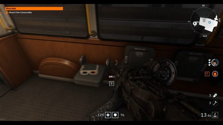 Kolejne okulary 3D znajdziesz przed wejściem do metra, w autobusie - Riverside | Sekrety w Wolfenstein Youngblood - Wolfenstein: Youngblood - poradnik do gry