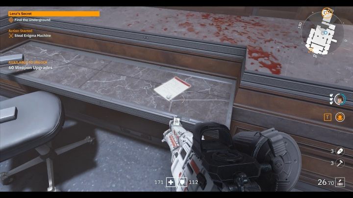 Notatkę tę znajdziesz w recepcji, na biurku - Mały Berlin / Little Berlin | Sekrety w Wolfenstein Youngblood - Wolfenstein: Youngblood - poradnik do gry