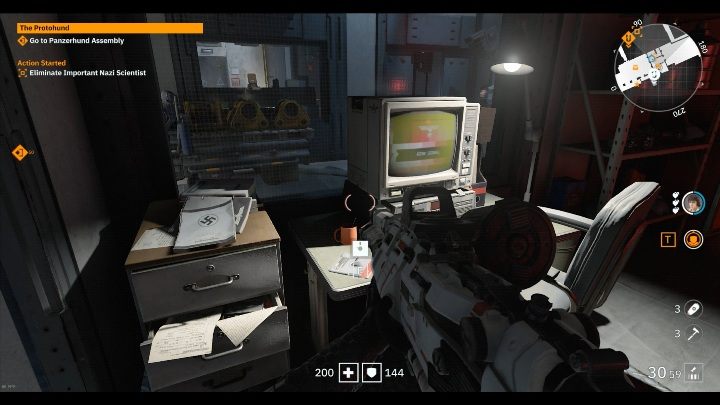 Przy komputerze jednego z wrogów znajdziesz dyskietkę - Bulwar Zwycięstwa | Sekrety w Wolfenstein Youngblood - Wolfenstein: Youngblood - poradnik do gry