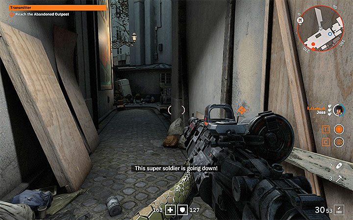 Kto zleca misję: Porozmawiaj z Pendą Niang w kryjówce w katakumbach - Transmitter | Misje poboczne w Wolfenstein Youngblood - Wolfenstein: Youngblood - poradnik do gry