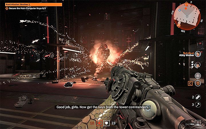 Pokonany boss pozostawi po sobie ciężką broń Uberhammer - Bruder 1 Ubergarde | Bossowie w Wolfenstein Youngblood - Wolfenstein: Youngblood - poradnik do gry