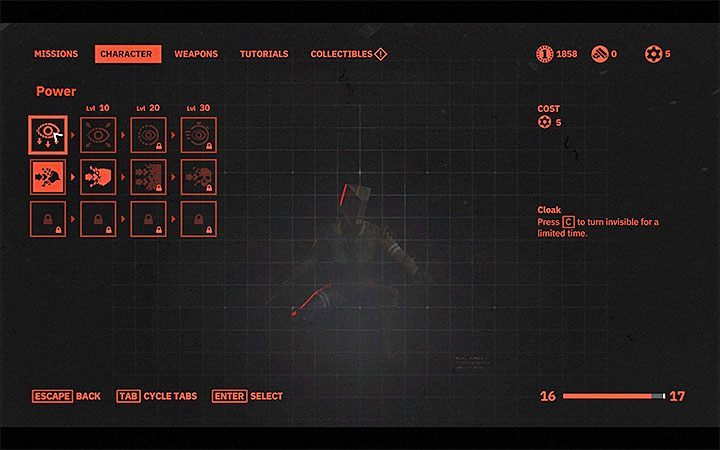 Druga metoda to zakupienie tej zdolności za 5 punktów rozwoju - Jak załączyć kamuflaż w Wolfenstein Youngblood? - Wolfenstein: Youngblood - poradnik do gry