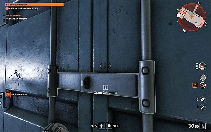 Po walkach dotrzyj do niebieskiego kontenera - Laser Breach Device | Misje poboczne w Wolfenstein Youngblood - Wolfenstein: Youngblood - poradnik do gry