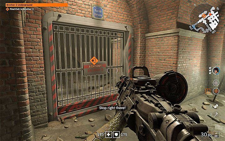 Zalicz ostatnią część przeprawy przez podziemia - Brother 2 Underground | Misje poboczne w Wolfenstein Youngblood - Wolfenstein: Youngblood - poradnik do gry