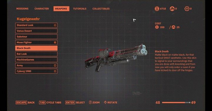 Pamiętaj, że ta kosmetyczna zmiana kosztuje - Ulepszenia broni w Wolfenstein Youngblood - Wolfenstein: Youngblood - poradnik do gry