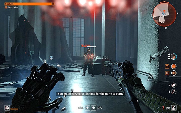 W trakcie tego pojedynku musisz polegać na Boskim kluczu - Generał Lothar - finałowy boss w Wolfenstein Youngblood - Wolfenstein: Youngblood - poradnik do gry