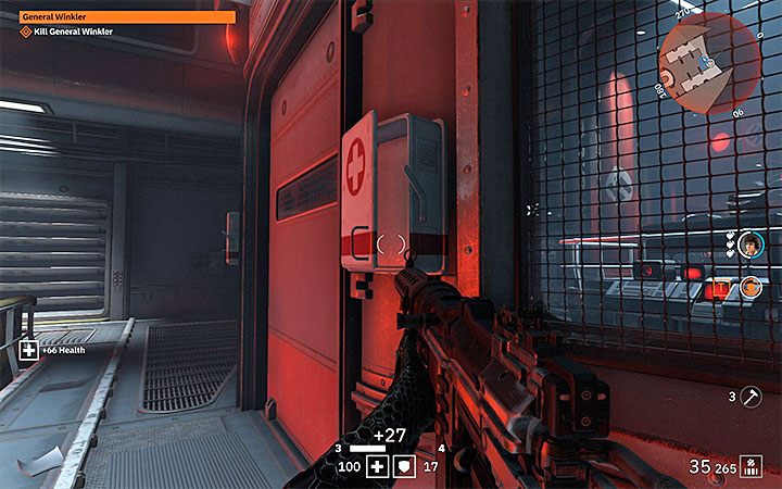 W trakcie walk w dolnym pomieszczeniu kontrolnym mogą pojawić się posiłki - Generał Winkler | Bossowie w Wolfenstein Youngblood - Wolfenstein: Youngblood - poradnik do gry