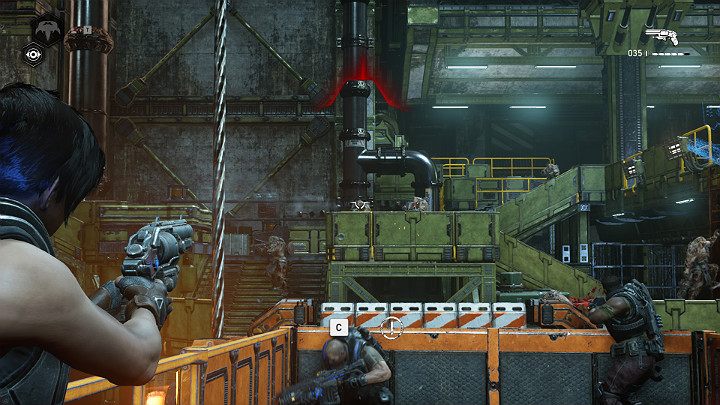 Wróć na suwnicę i odblokuj drugą satelitę - Akt 3 Rozdział 2 - Rakietowy plan | Przedmioty kolekcjonerskie w Gears 5 - Gears 5 - poradnik do gry