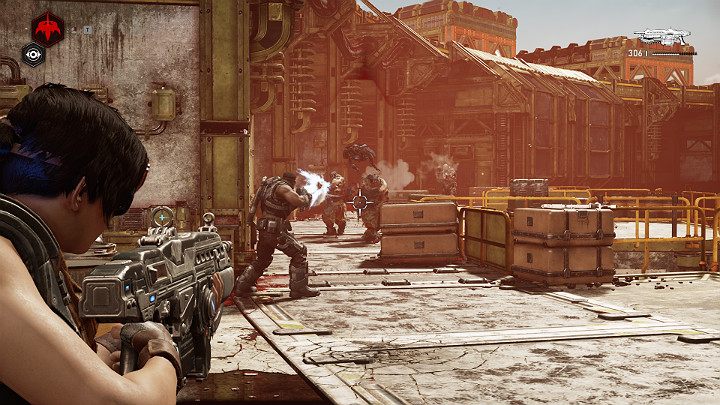 Po wejściu do nowej lokacji przygotuj się na spory opór - Akt 3 Rozdział 2 - Rakietowy plan | Przedmioty kolekcjonerskie w Gears 5 - Gears 5 - poradnik do gry