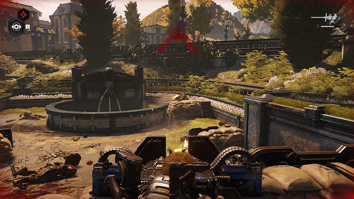 Twoim kolejnym zadaniem będzie obrona placu przed hordami przeciwników - Akt 1 Rozdział 3 - To jest wojna | Solucja Gears 5 - Gears 5 - poradnik do gry