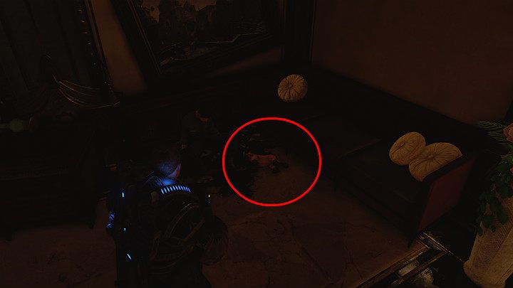 W małej wnęce po lewej stronie znajdziesz kolejny przedmiot kolekcjonerski - Zagubiony pluszowy koń - Akt 1 Rozdział 4 - Nadchodzi zmiana | Solucja Gears 5 - Gears 5 - poradnik do gry