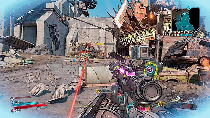 Wkrocz do lokacji Path of Sacrifice i rozpocznij przemarsz w stronę widocznego w oddali dużego budynku - Cult Following | Solucja Borderlands 3 - Borderlands 3 - poradnik do gry