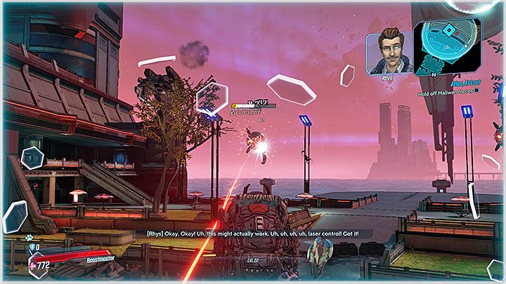 Pozbądź się kolejnych silnych stworzeń Nullhounds i dotrzyj do terminalu zresetowania dział obronnych - Atlas, At Last | Solucja Borderlands 3 - Borderlands 3 - poradnik do gry