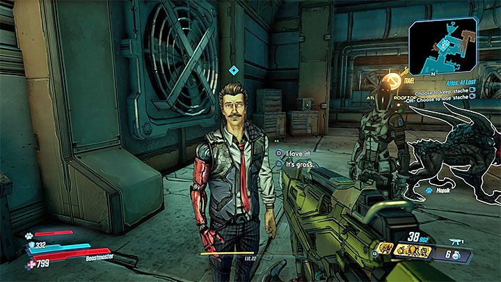 Zaczekaj aż pojawi się Rhys i pogadaj z nim - Atlas, At Last | Solucja Borderlands 3 - Borderlands 3 - poradnik do gry