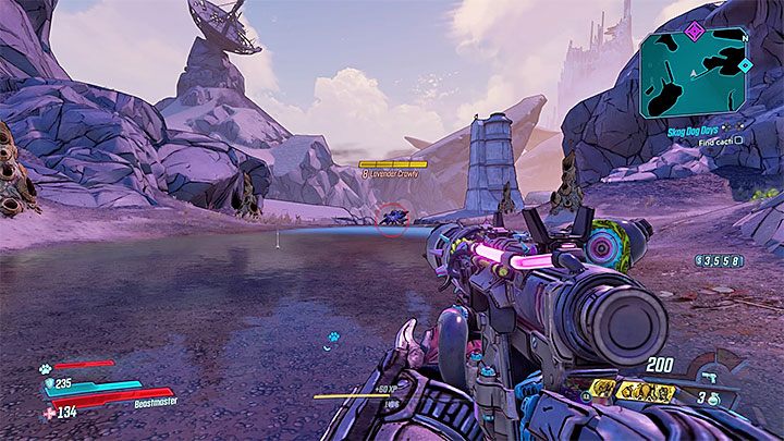 Legowisko bossa Lavender Crawly znajduje się w regionie The Droughts - Lavender Crawly | Trudni przeciwnicy w Borderlands 3 - Borderlands 3 - poradnik do gry