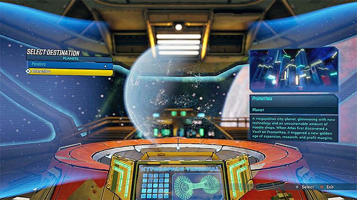 Początkowo jedyną dostępną inną planetą jest Promethea - Jak podróżować na inne planety w Borderlands 3? - Borderlands 3 - poradnik do gry