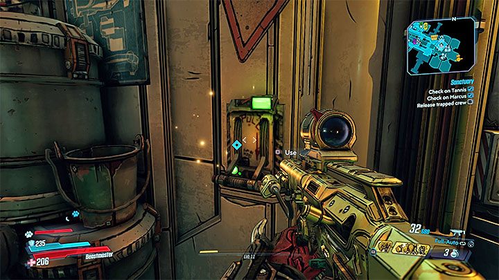 Kolejne miejsce do odwiedzenia to kwatery załogi (Crew Quarters) - Sanctuary | Solucja Borderlands 3 - Borderlands 3 - poradnik do gry